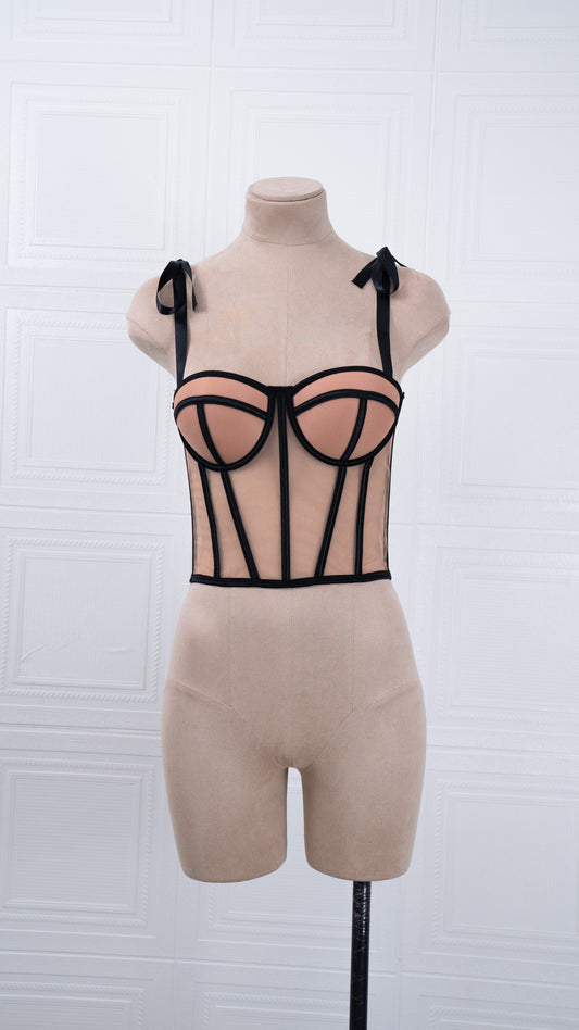 Silhouette Sheer Corset