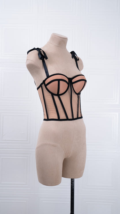 Silhouette Sheer Corset