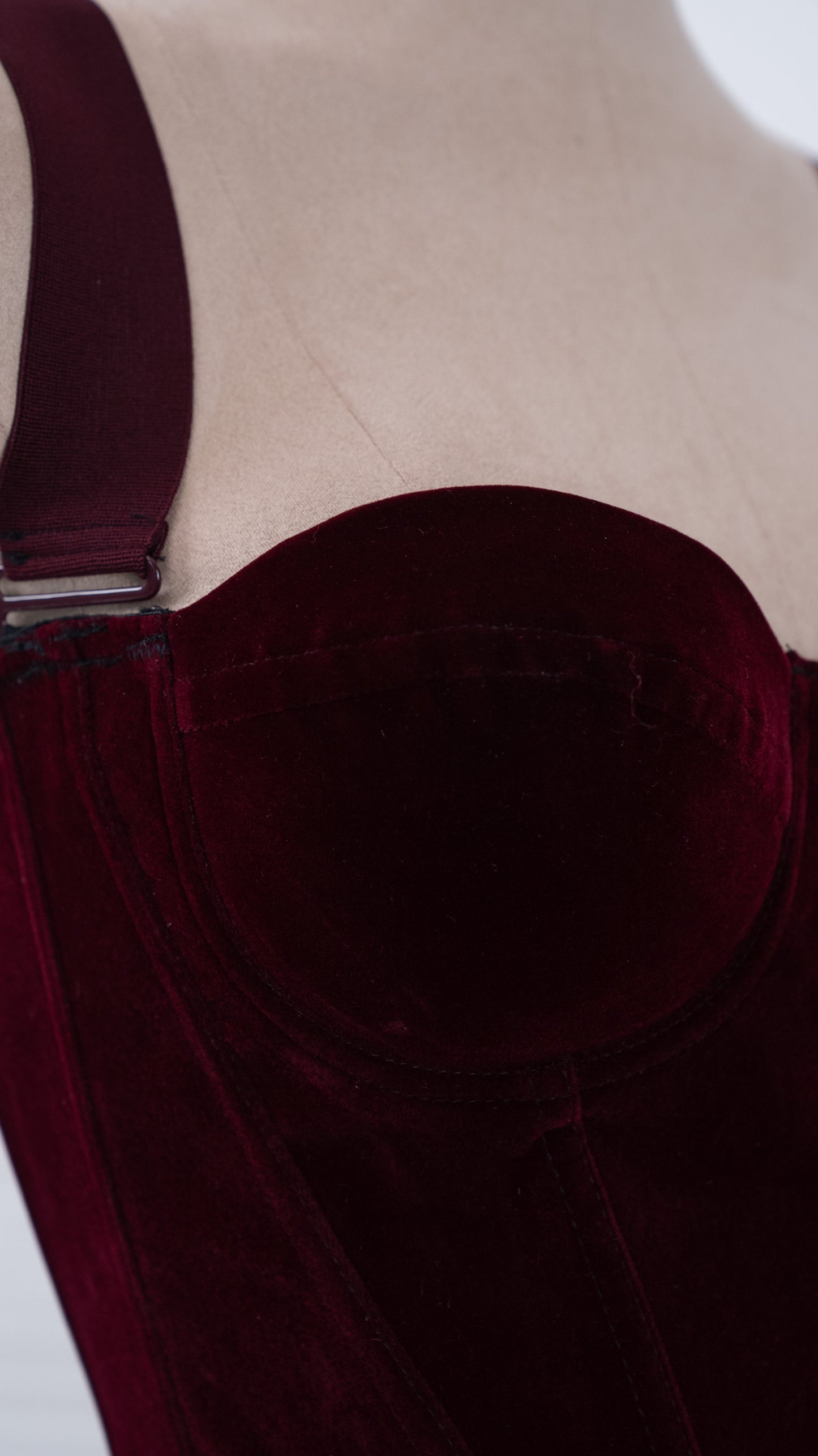 Velvet Contour Corset