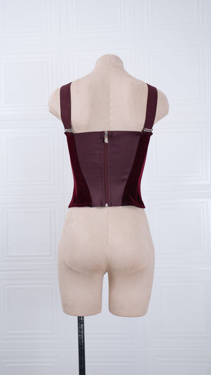 Velvet Contour Corset