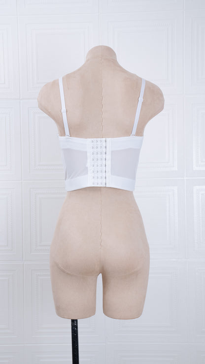 Tweed Charm Corset blue