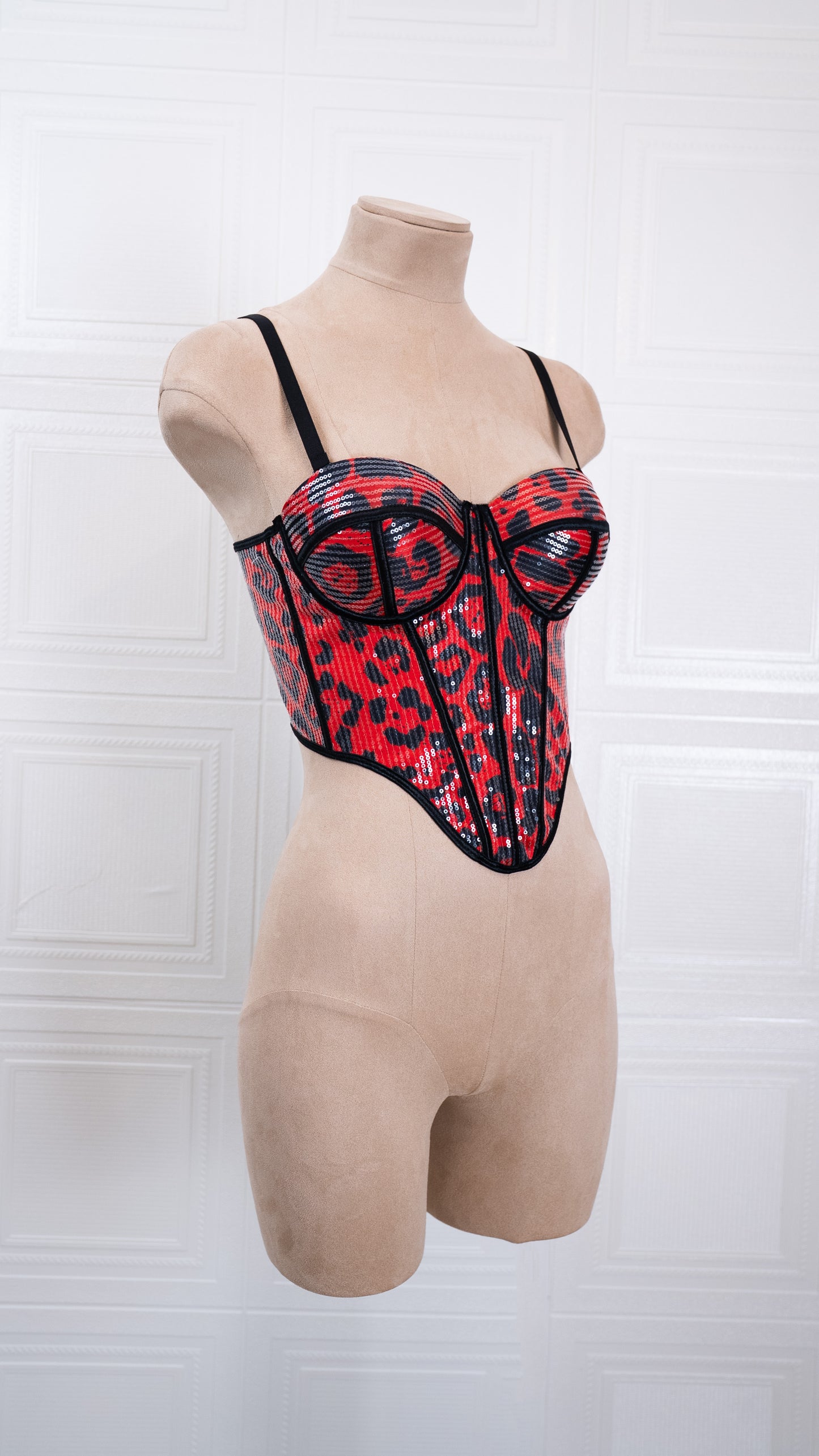 Wild Edge Corset Red