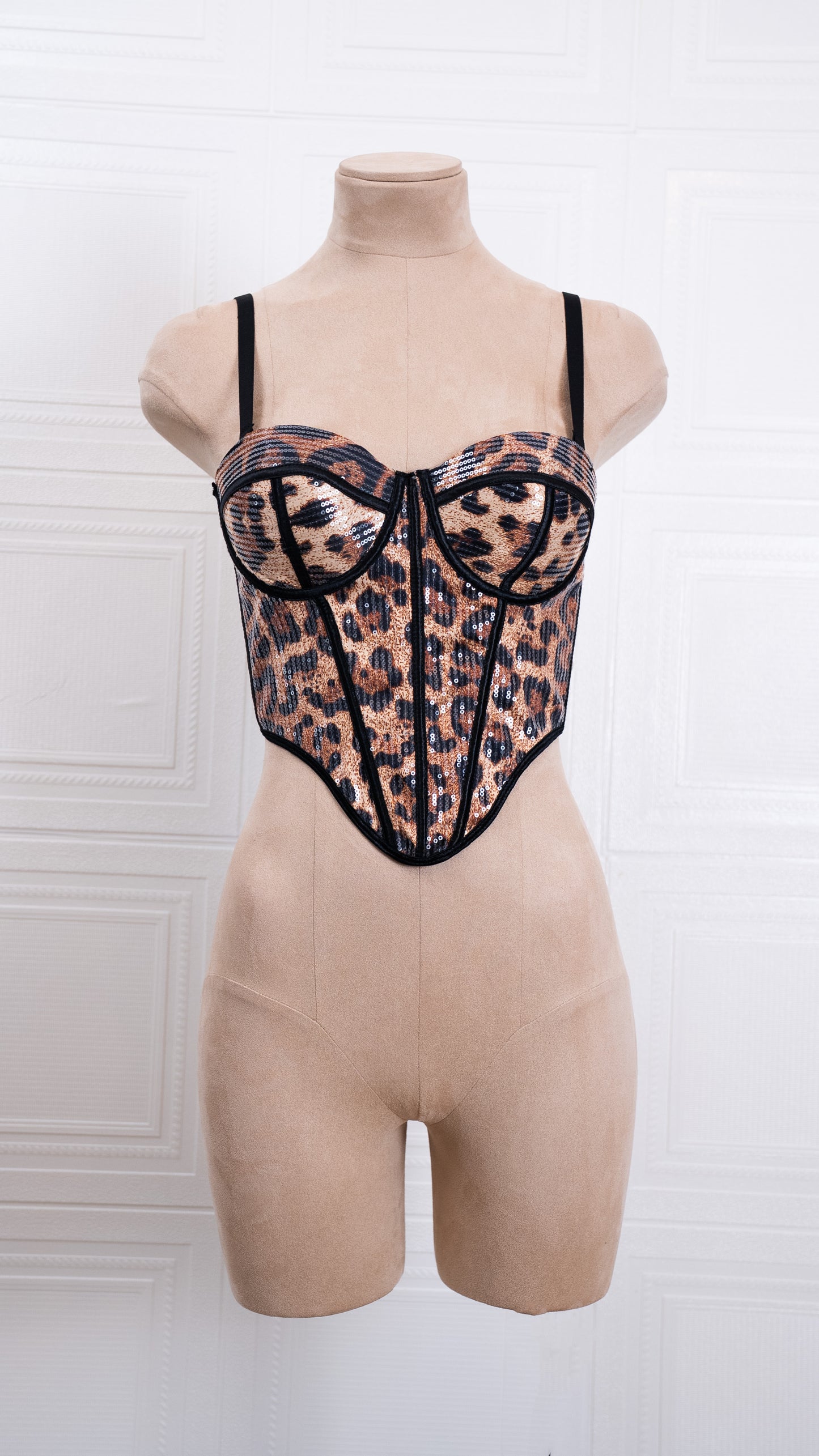 Wild Edge Corset Brown