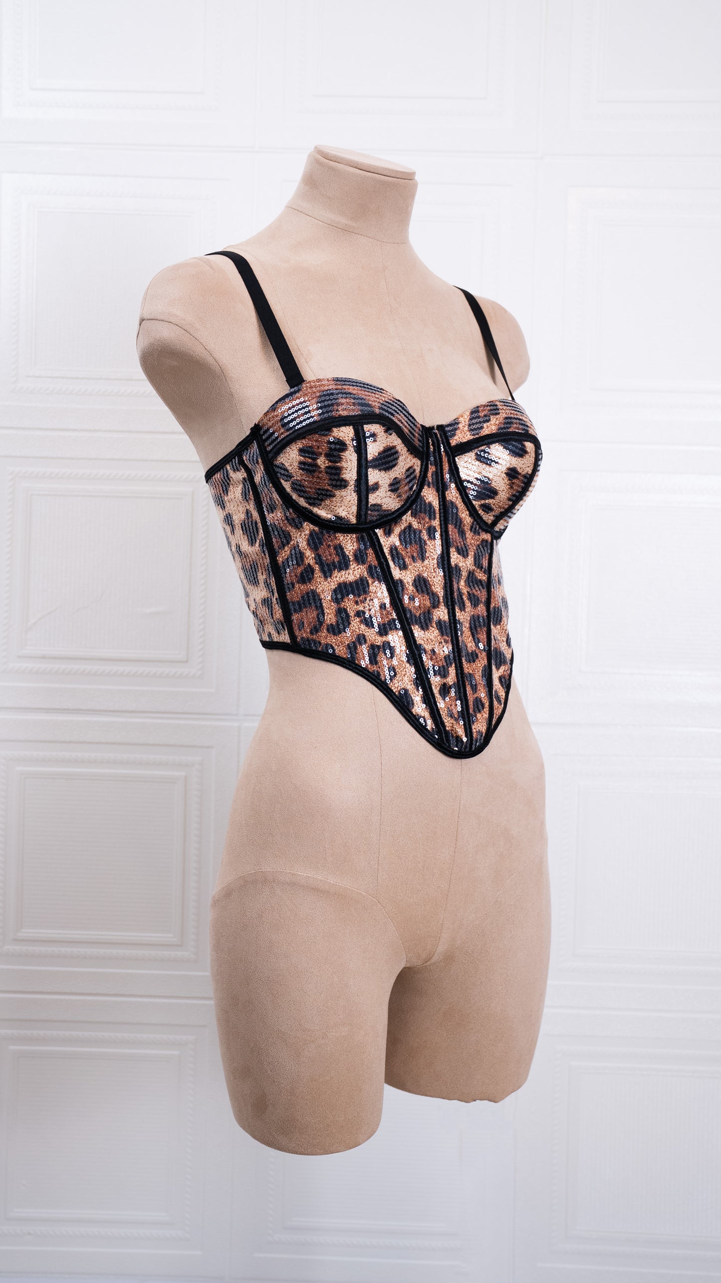 Wild Edge Corset Brown