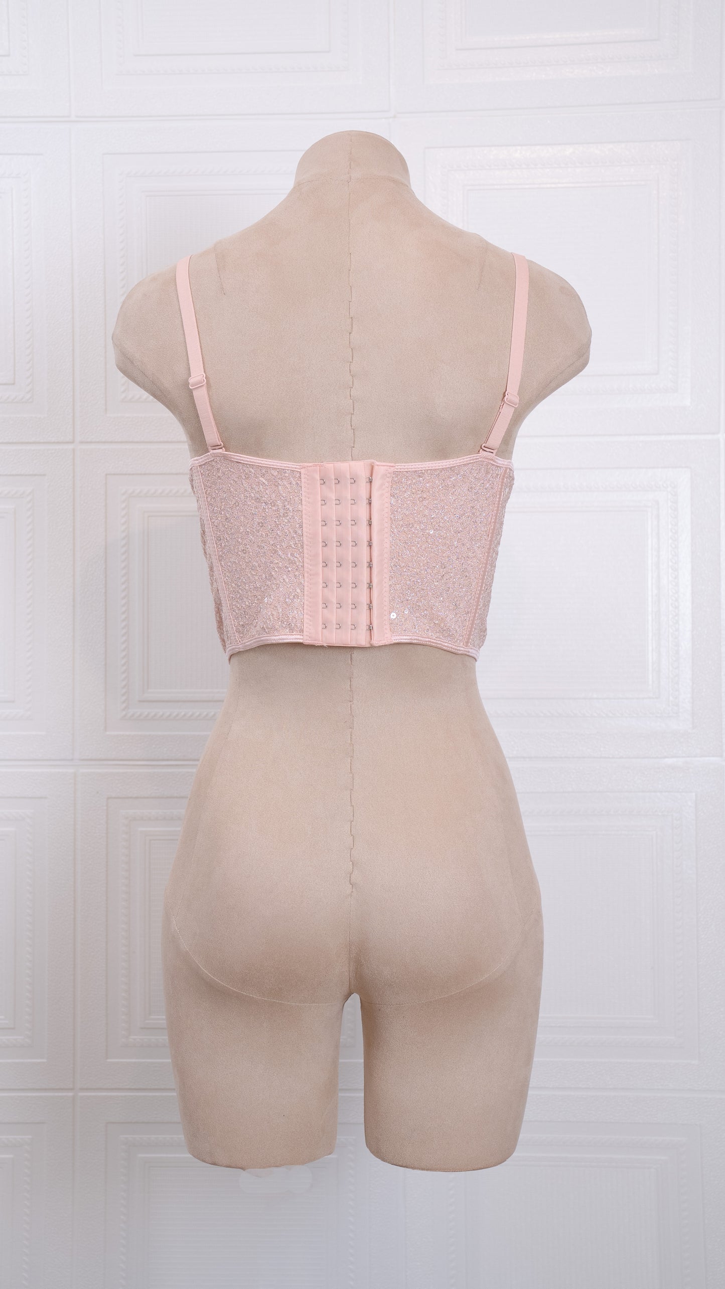 Midnight Spark Corset Pink