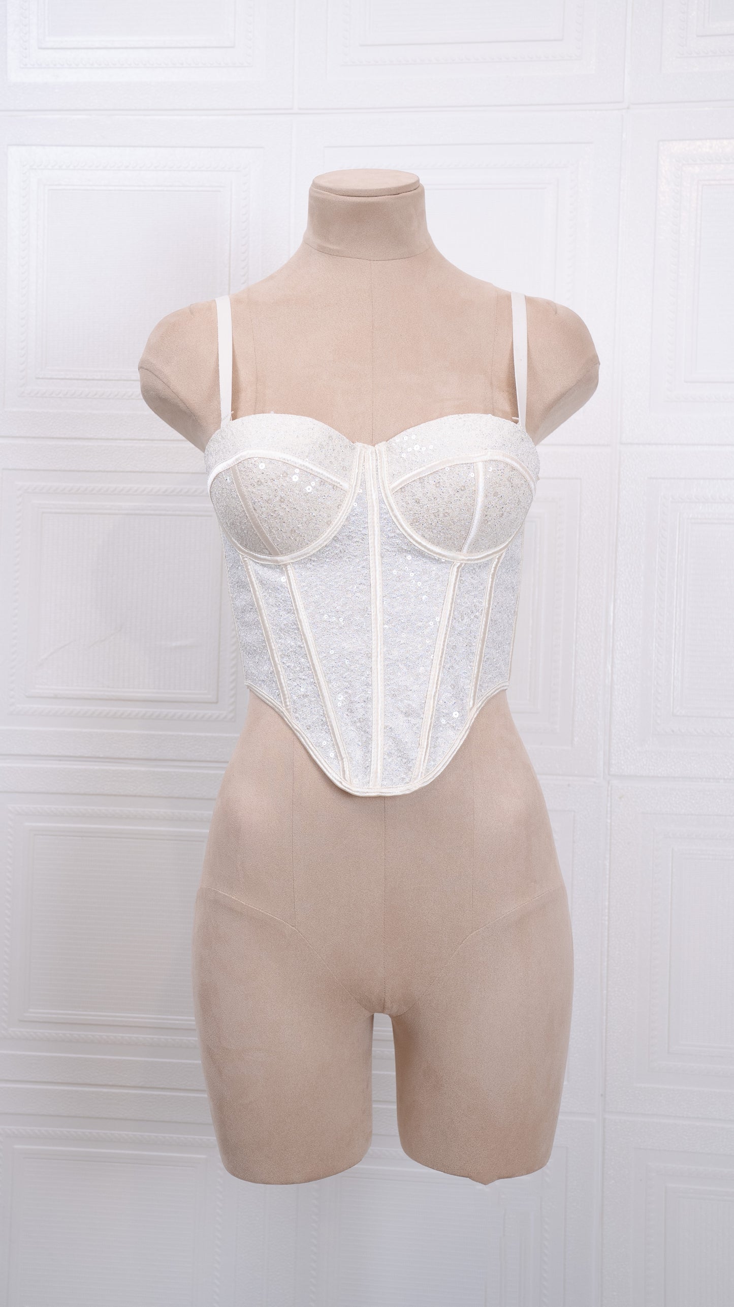 Midnight Spark Corset Beige