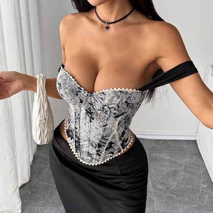 Velvet Bloom Corset