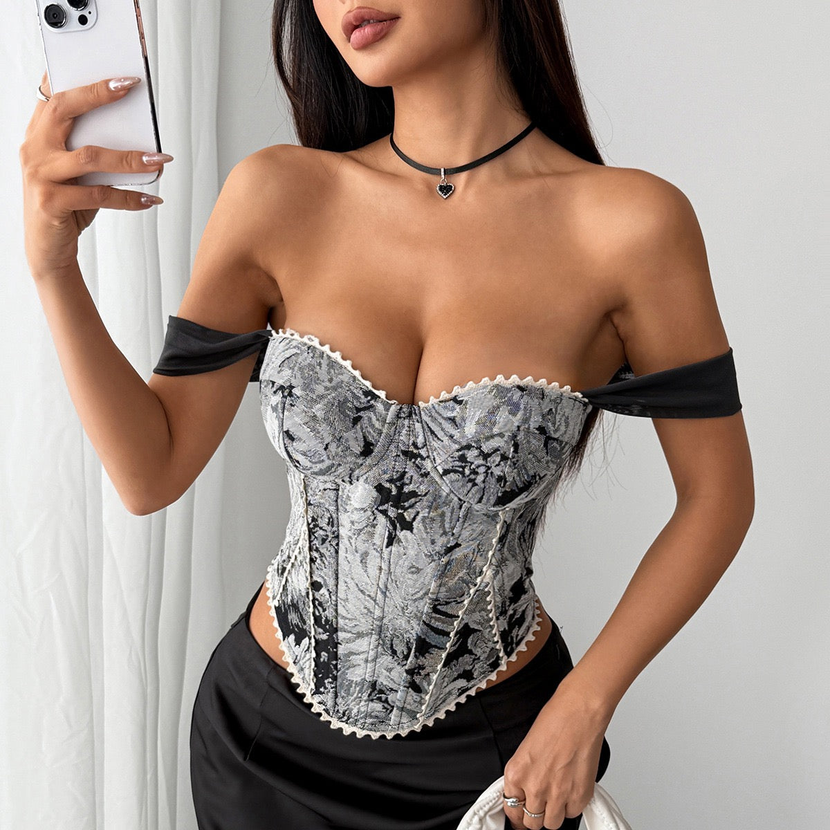 Velvet Bloom Corset