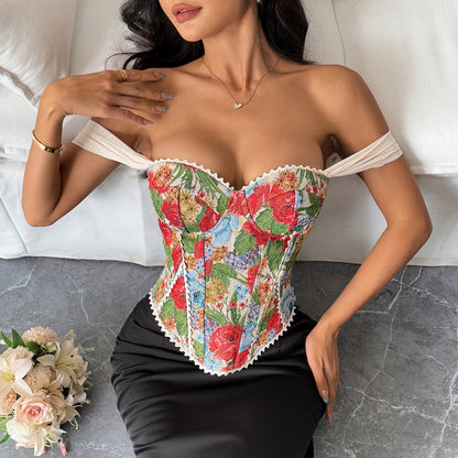 Velvet Bloom Corset