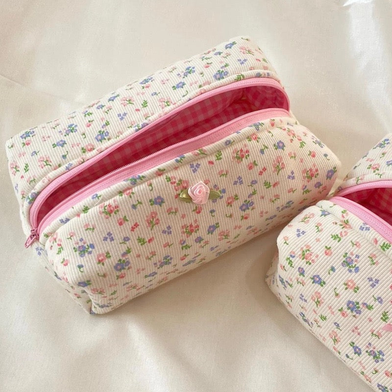 Blossom Charm Makeup Bag