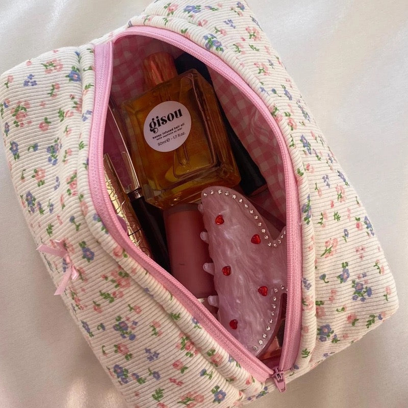 Blossom Charm Makeup Bag