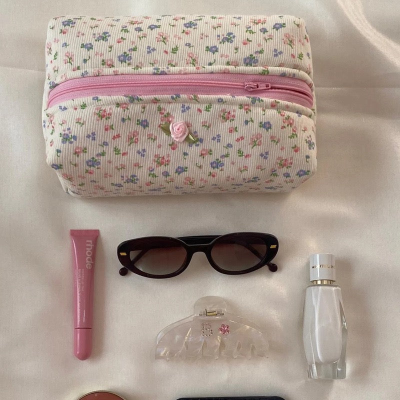 Blossom Charm Makeup Bag