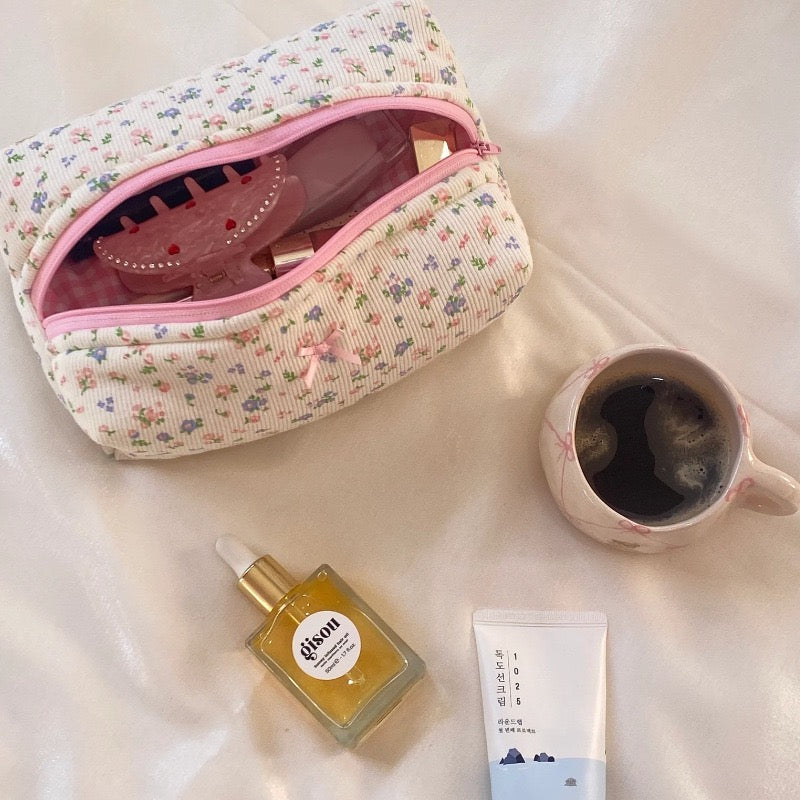 Blossom Charm Makeup Bag