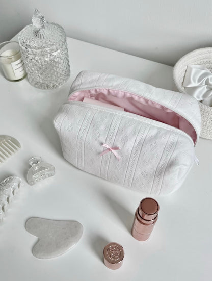 Petite Bow Makeup Bag