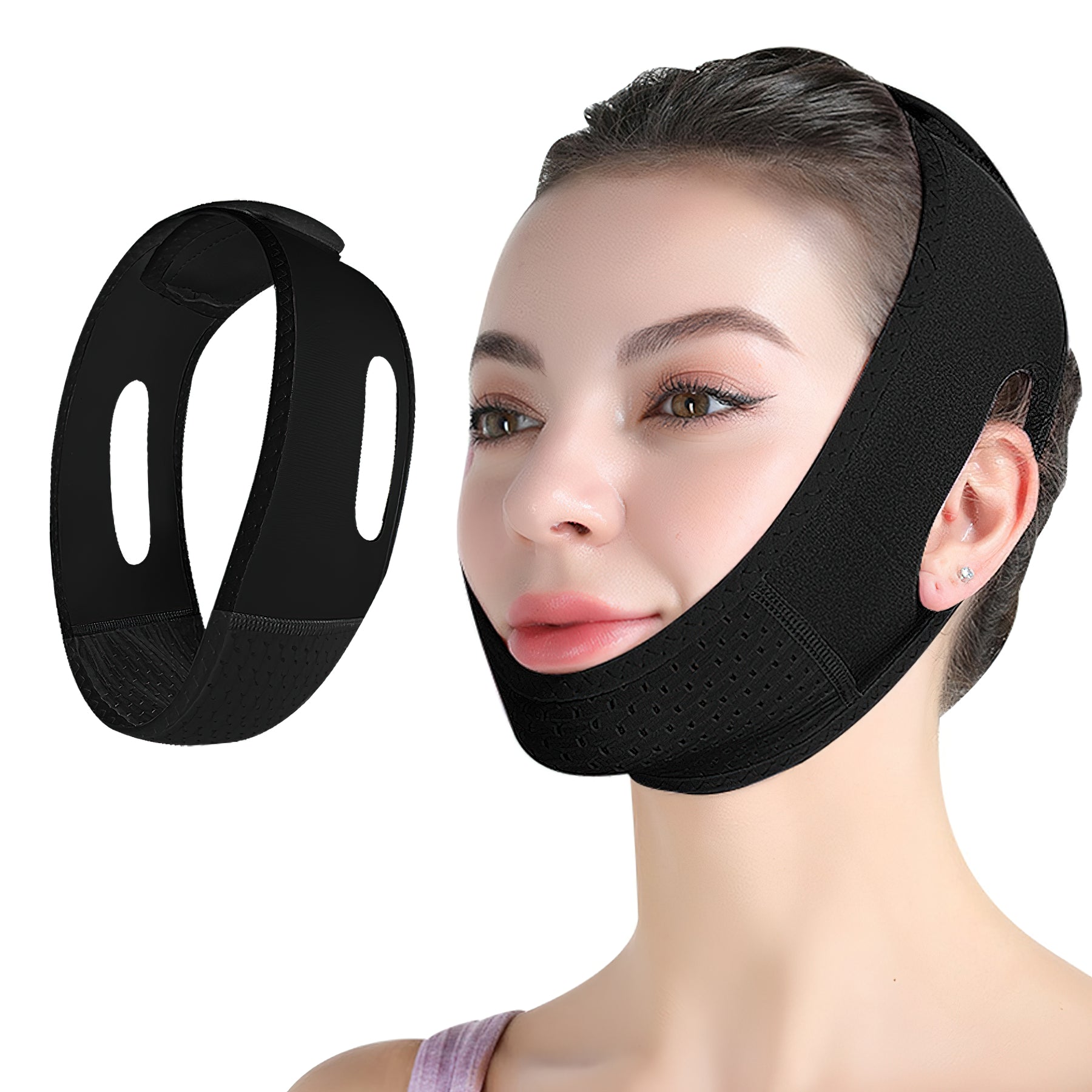 Anti-gravity Lifting Sleep Mask Black - Fever Lingeries